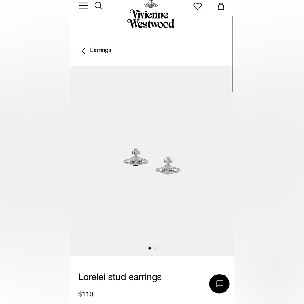 Vivienne Westwood Lorelei Stud Earrings
